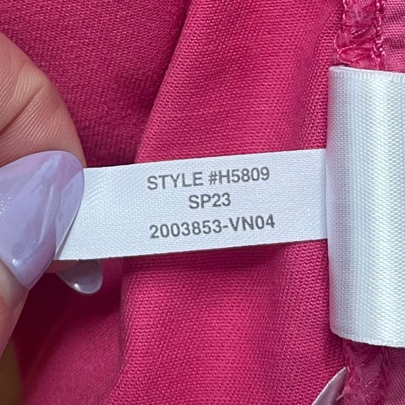 J.Crew Pink 7” Womens Chino Shorts - Stretch, Cotton, Classic - Size 4 - Picture 11 of 12